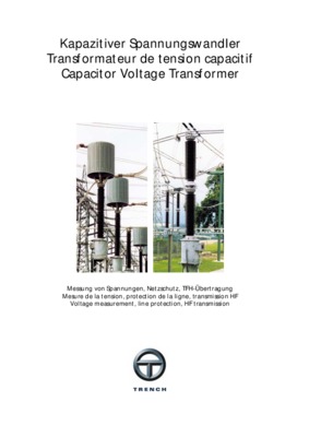 transformateur capacitif de tension Book