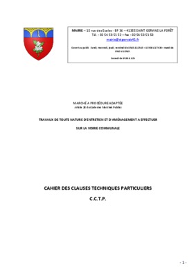 cahiers de clauses techniques particuliers Book