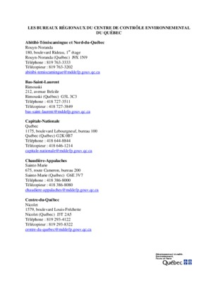 bureaux regionaux csst Book