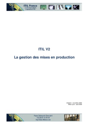 gestion des mises en production Book