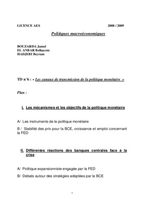 macroeconomiques Book