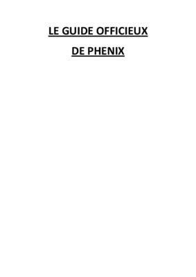 officieux Book