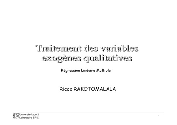 i rakotomalala Book