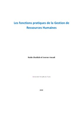 cours gestionde ressources humaines Book