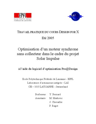 cours sur le moteur synchrone dans les iut Book