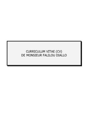 falilou diallo Book
