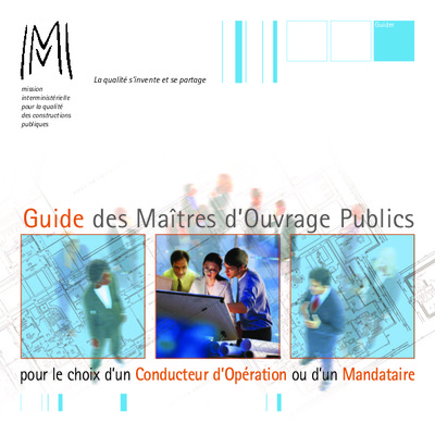guide a l_intention des maitres d_ouvrages publics Book