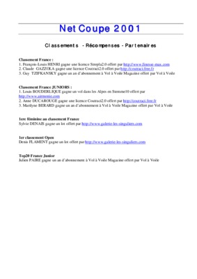 planeur magazine Book