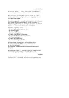 exemple de certificat medical marocain Book