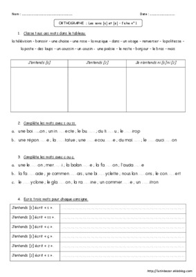 orthographe les sons g Book