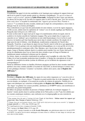 notarikon noms magiques Book