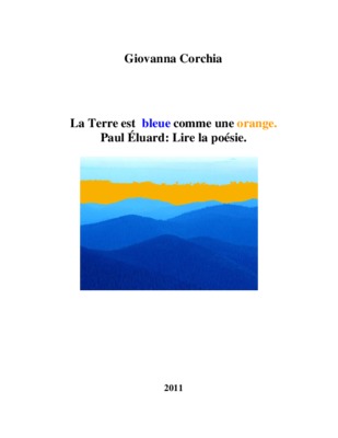terre bleue comme Book