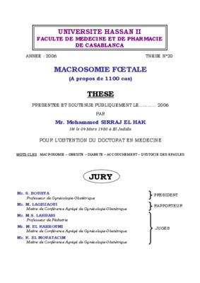 macrosomie foetale Book