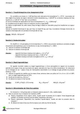 changement etat physique Book