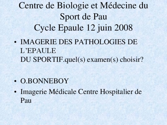 epaule du sportif Book