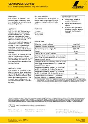 centoplex glp 500 Book