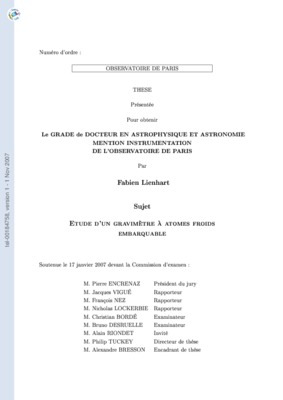etude d_un gravimetre Book