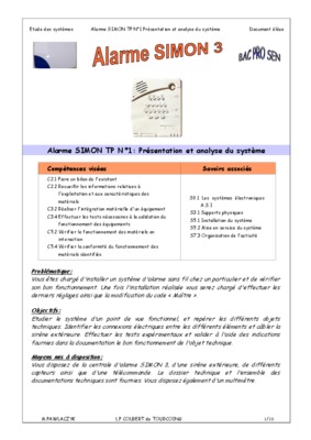 alarme simon Book