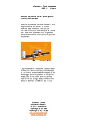elumatec schema electrique Book