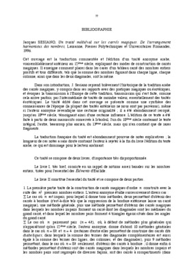 les carres magiques dans les pays islamiques jacques sesiano Book