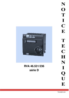 regulateur rva 53 140 Book