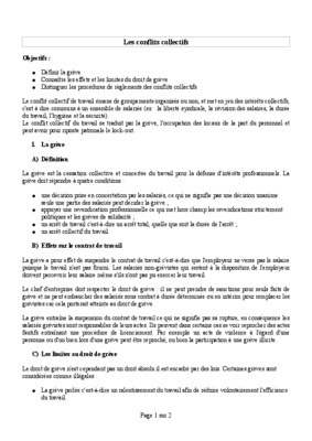conflits collectifs Book