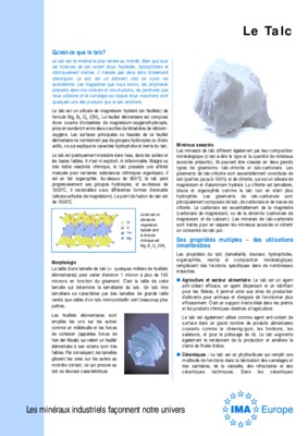 le talc pyrophylite Book