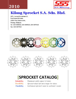 sprocket Book