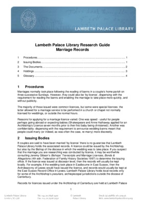 lambeth Book