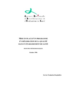guide mise en place programme sante Book