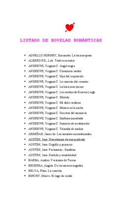 las 100 mejores romanticas Book