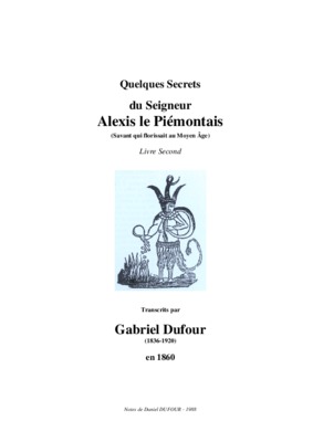 piemontais Book