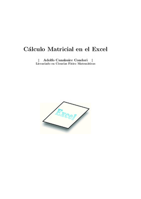 calcul matricial Book