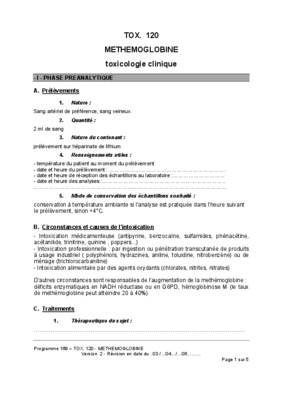 methemoglobine Book