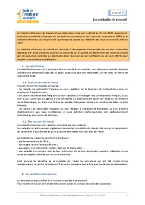 medaille d_or du travail Book