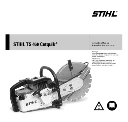 stihl ts 460 Book
