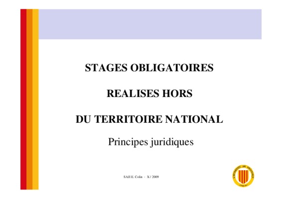 utilisation hors territoire national Book