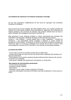 chambre de commerce et industrie Book
