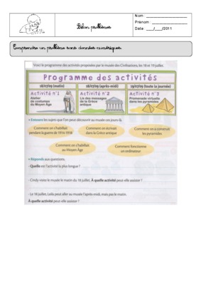 erwan bilan probleme Book