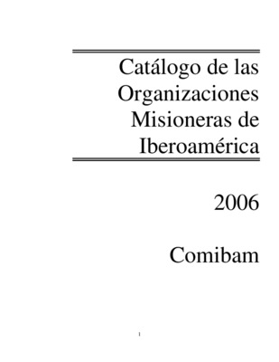 misioneras Book