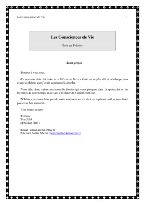 consciences Book