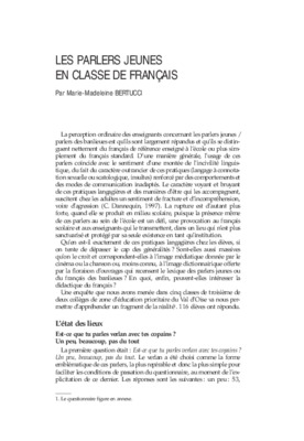 parlers Book