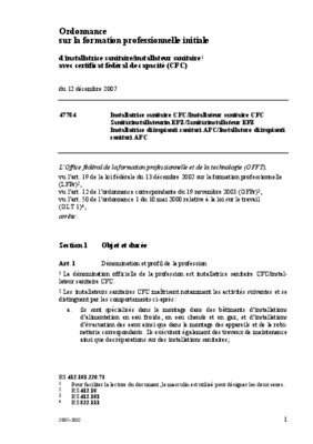 curriculum de formation professionnelle initiale Book
