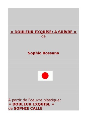 une exquise faiblesse Book