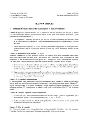 principes et methodes statistiques travaux diriges et tp en r Book