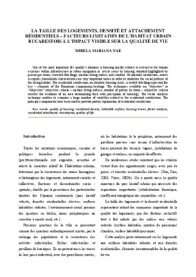 taille des logements maroc Book