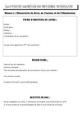 texte potion magique Book