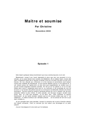 chantage soumise Book