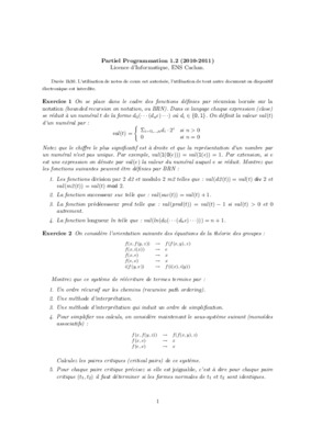 preinscriptions 2010 2011 licence 3 informatique 8 Book