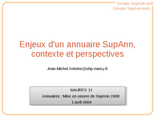supann Book